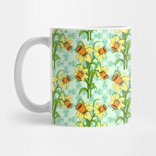 Daffodil Pattern Mug